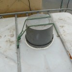 Glueing of buffer